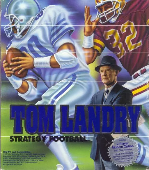 Tom Landry Strategy Football box art