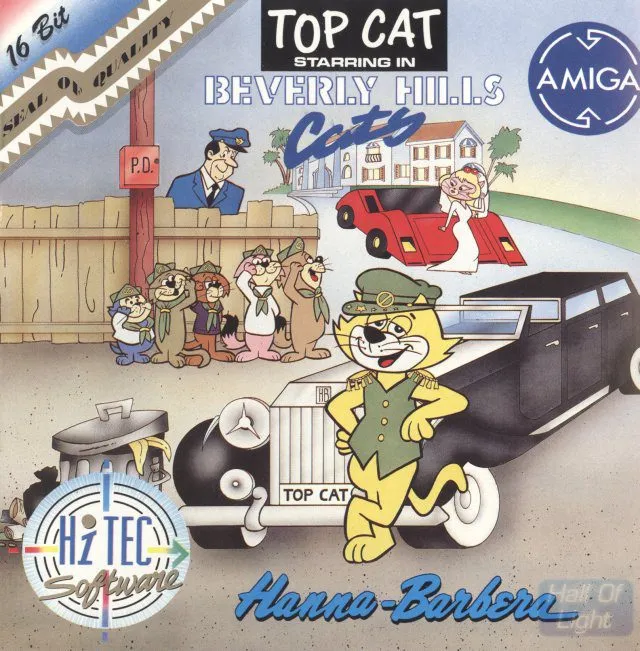 Top Cat Starring in Beverly Hills Cats box art