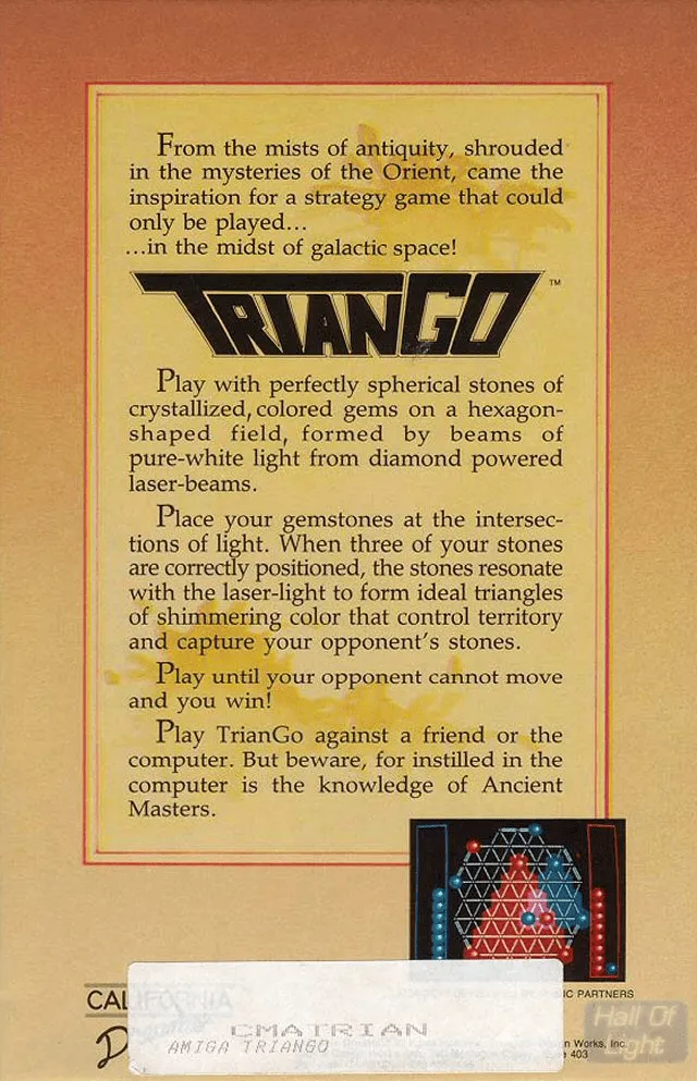 TrianGO box back