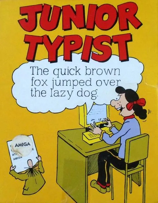 Junior Typist box art