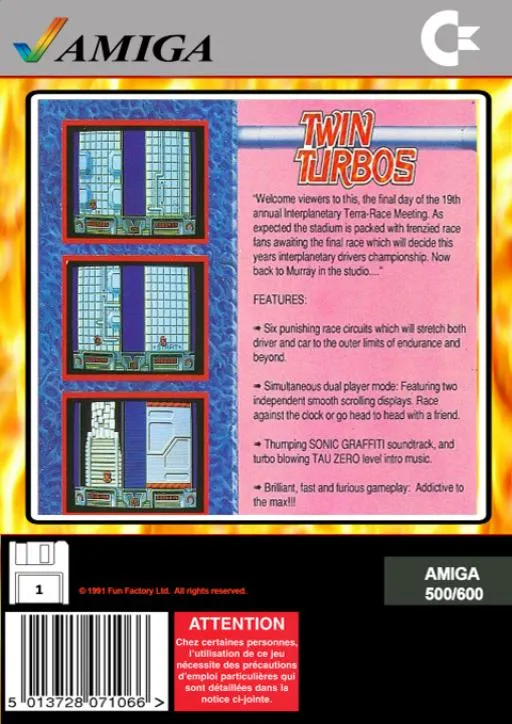 Twin Turbos box back