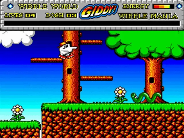 Backdrop artwork for Wibble World Giddy: Wibble Mania!