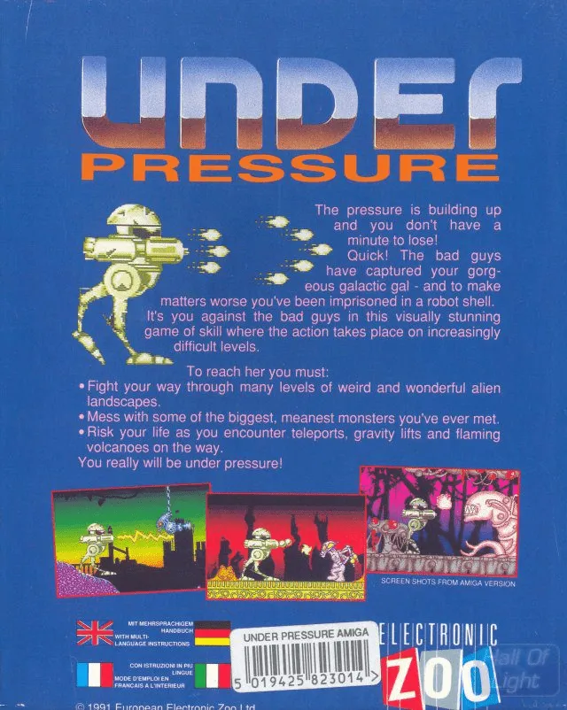 Under Pressure box back