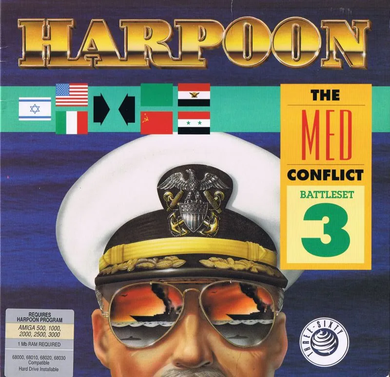 Harpoon Battleset 3: The Mediterranean Conflict box art
