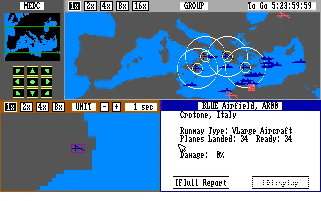 Harpoon Battleset 3: The Mediterranean Conflict screenshot