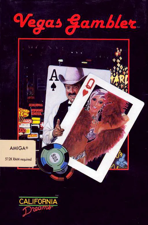 Vegas Gambler box art