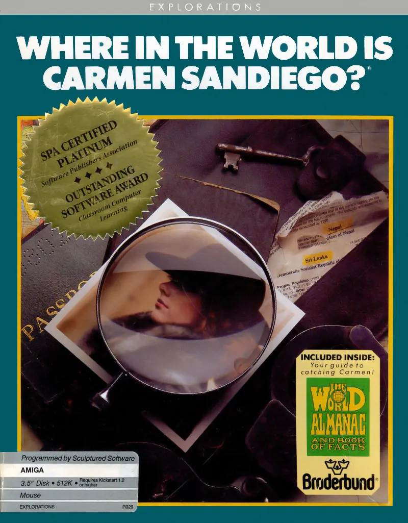 Where In The World Is Carmen Sandiego? box art