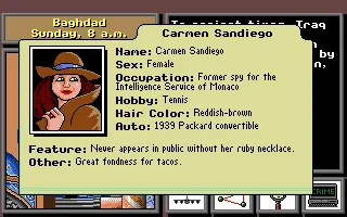 Backdrop artwork for Where In The World Is Carmen Sandiego?