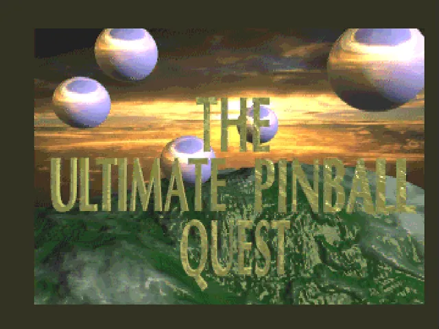 Backdrop artwork for The Ultimate Pinball Quest