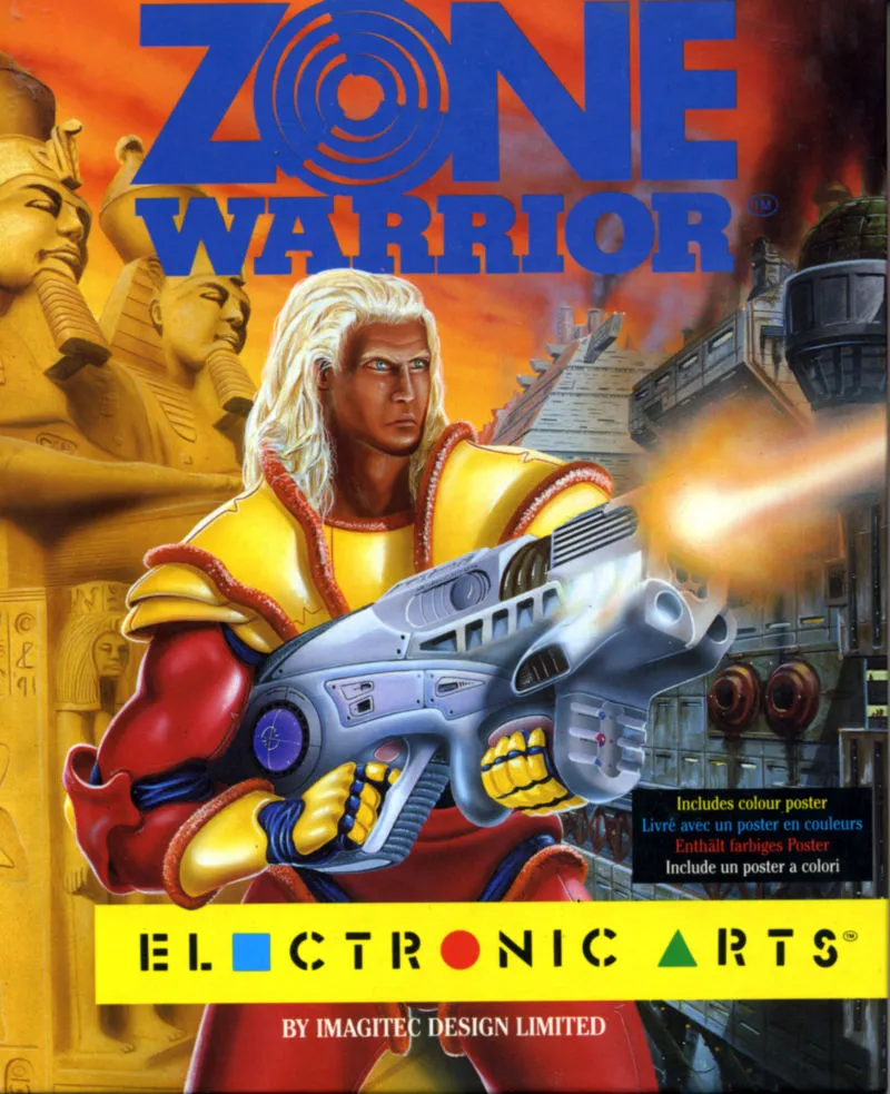 Zone Warrior box art