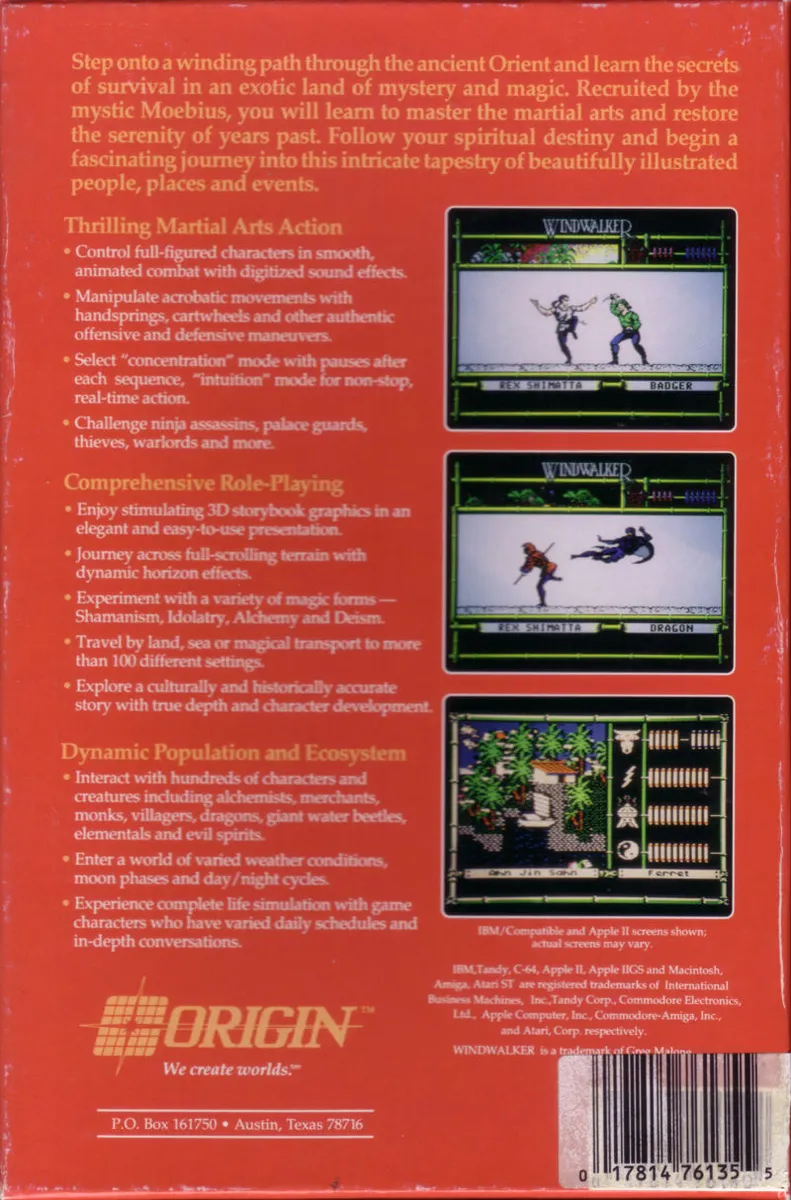 Windwalker box back