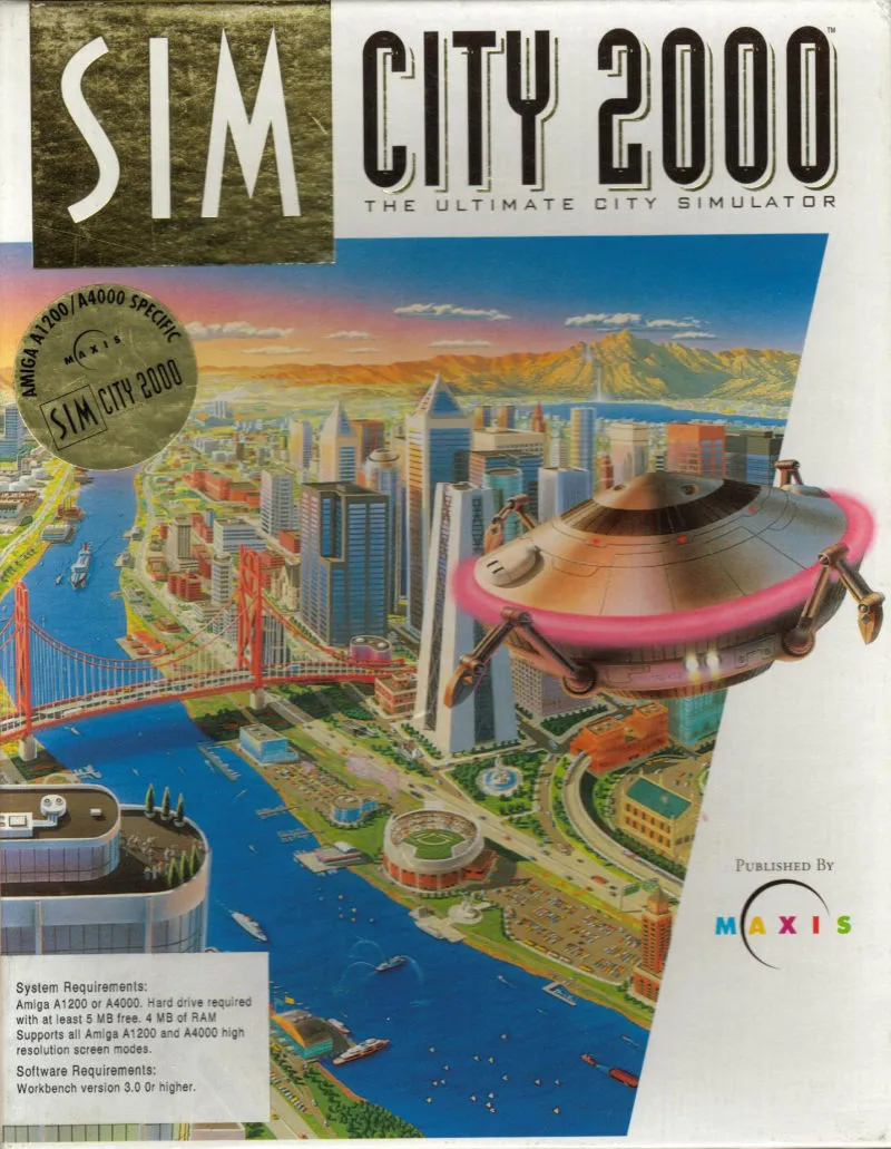 SimCity 2000 box art