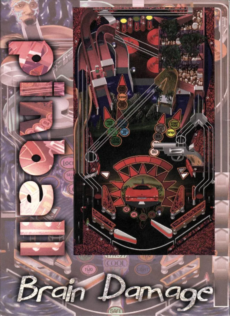 Pinball Brain Damage box art