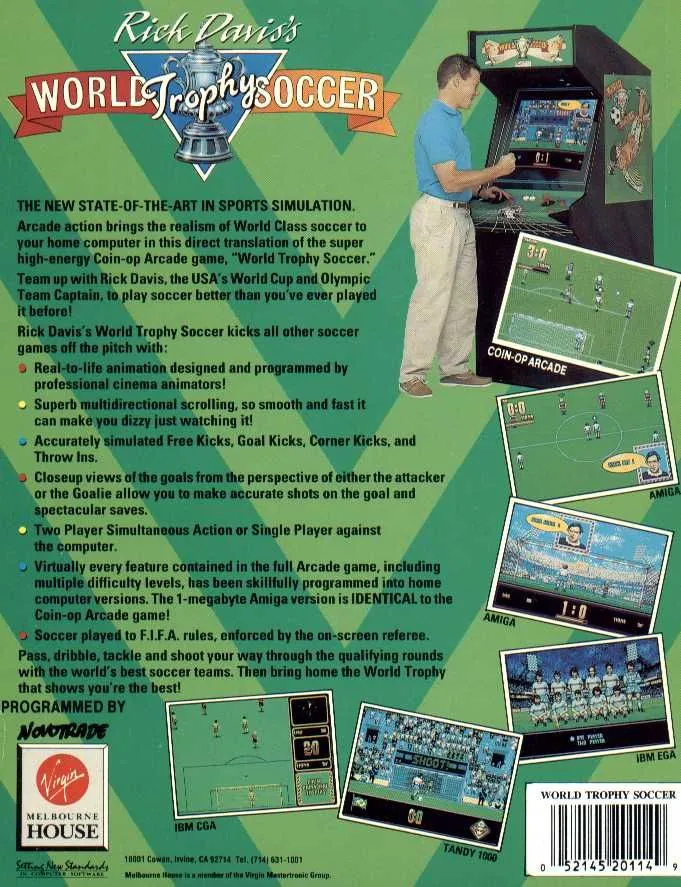 World Trophy Soccer box back