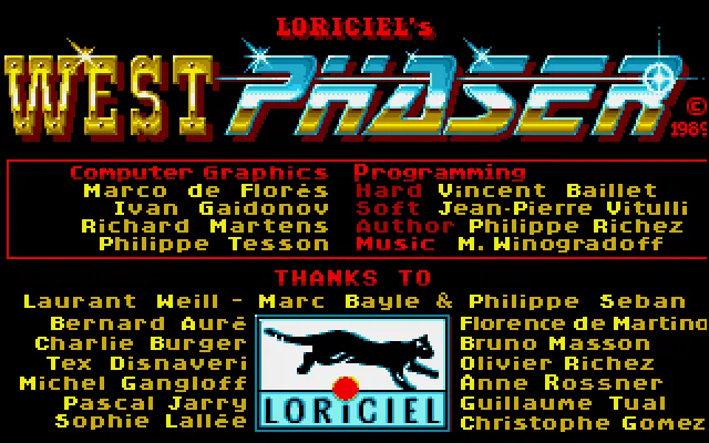 West Phaser screenshot