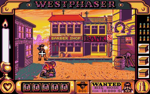 Backdrop artwork for West Phaser