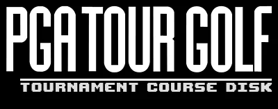 PGA Tour Golf: Tournament Course Disk logo