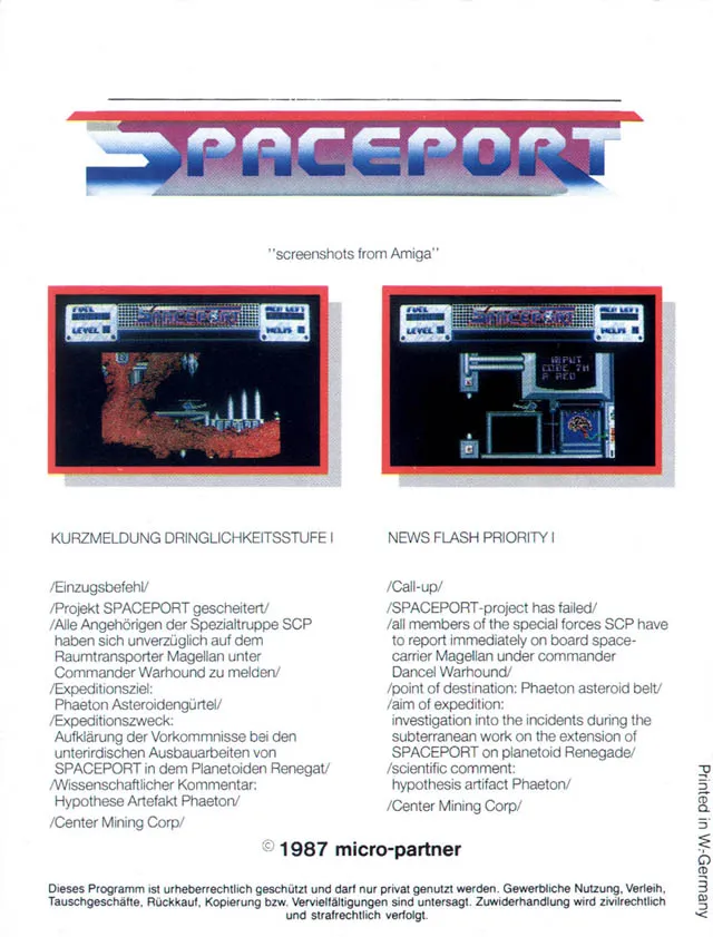 Spaceport box back