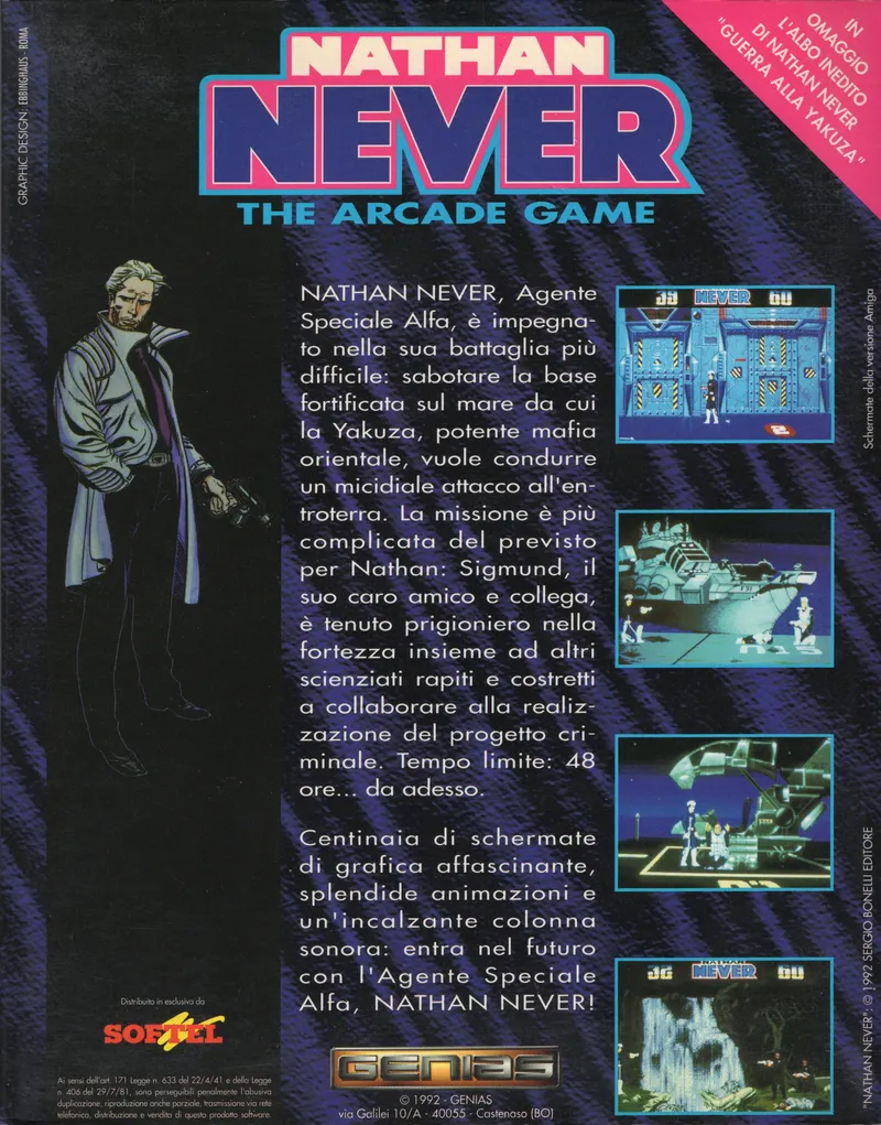 Nathan Never box back