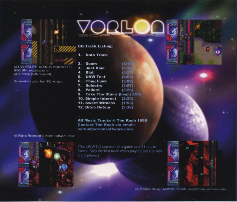 Ultra Violent Worlds box back