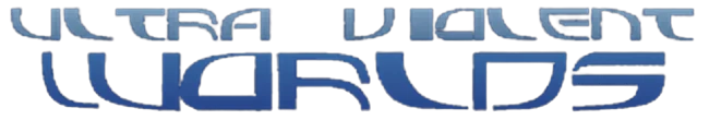 Ultra Violent Worlds logo