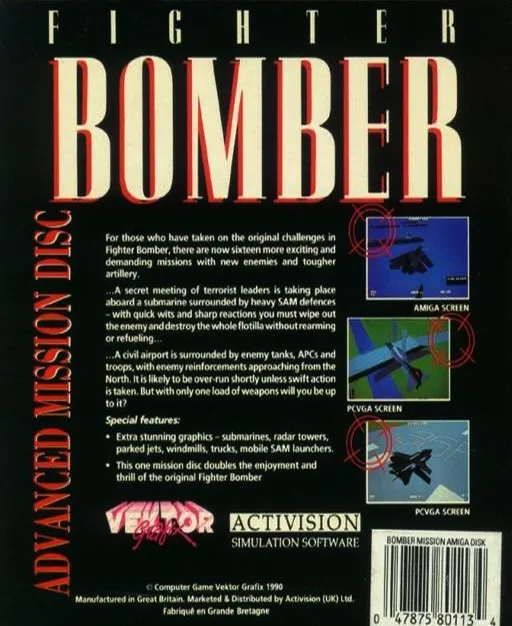 Fighter Bomber Advanced Missions box back