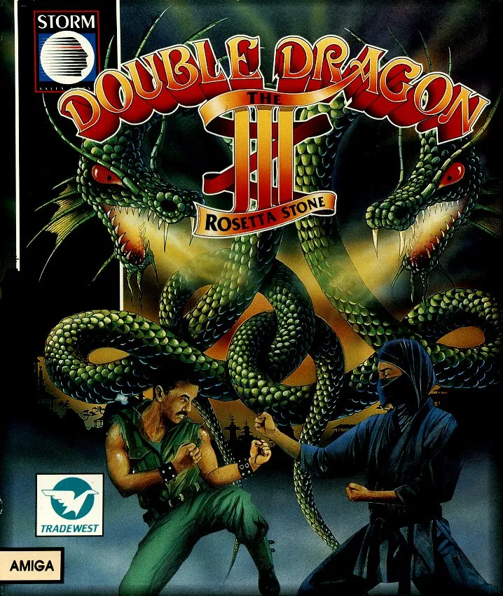 Double Dragon III: The Rosetta Stone box art