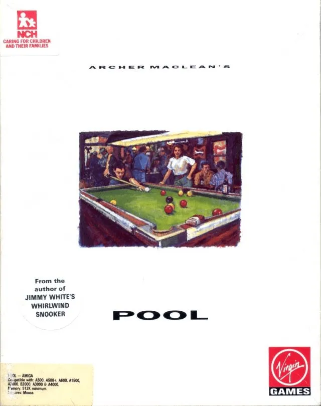 Archer MacLean's Pool box art