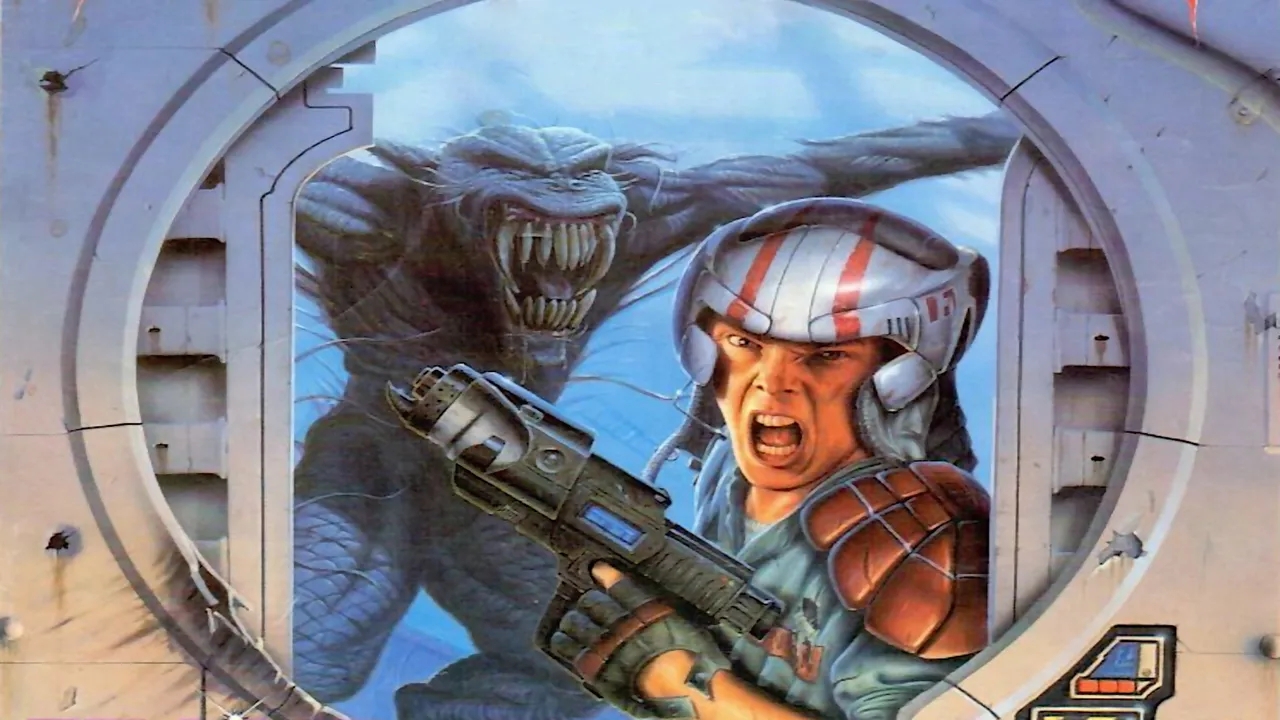 Backdrop artwork for Alien Breed: Tower Assault