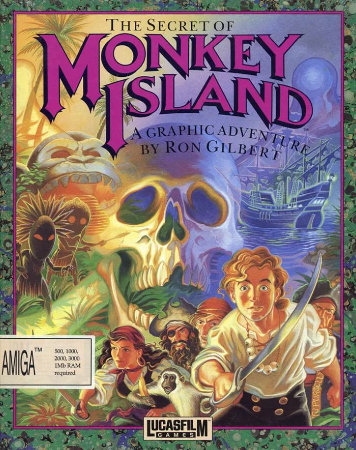 The Secret of Monkey Island box art