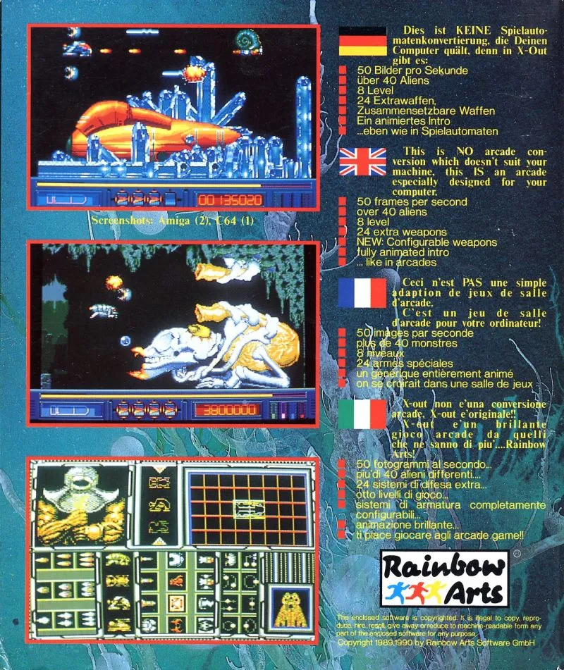 X-Out box back