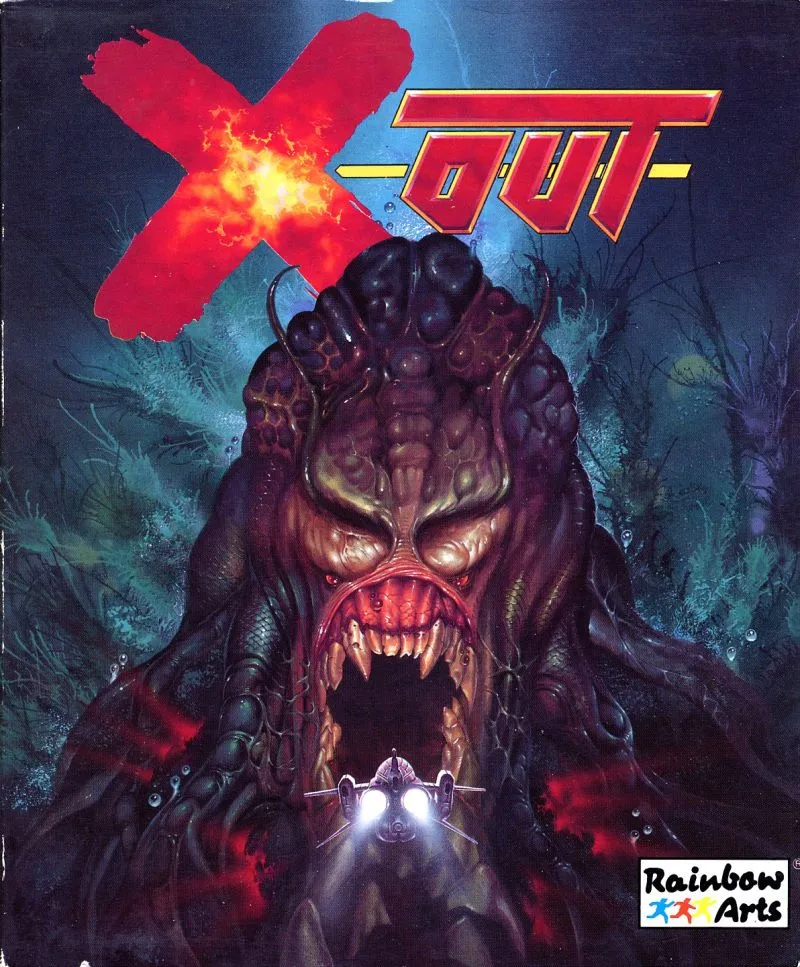 X-Out box art