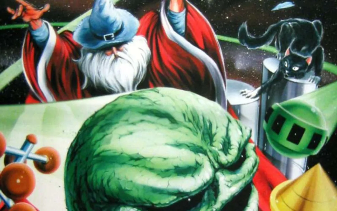 Backdrop artwork for Wizball