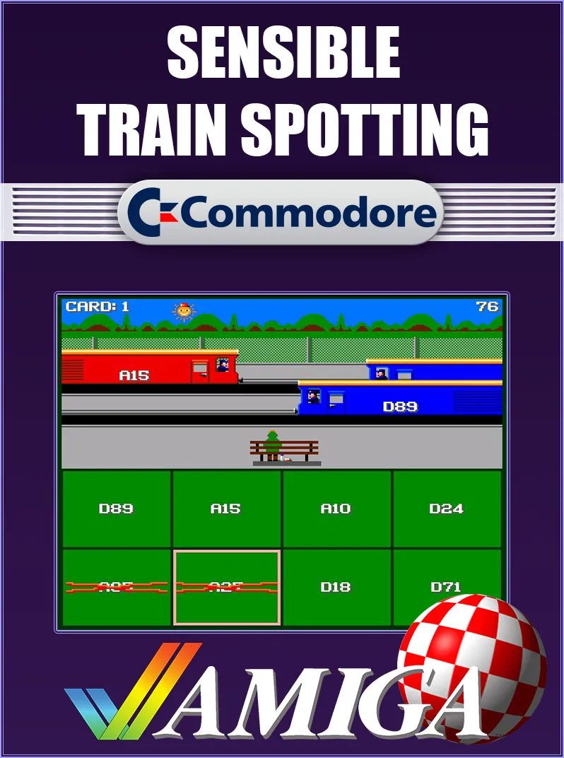 Sensible Train Spotting box art