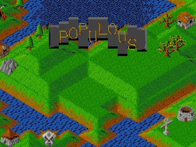 Populous & Data Disks screenshot