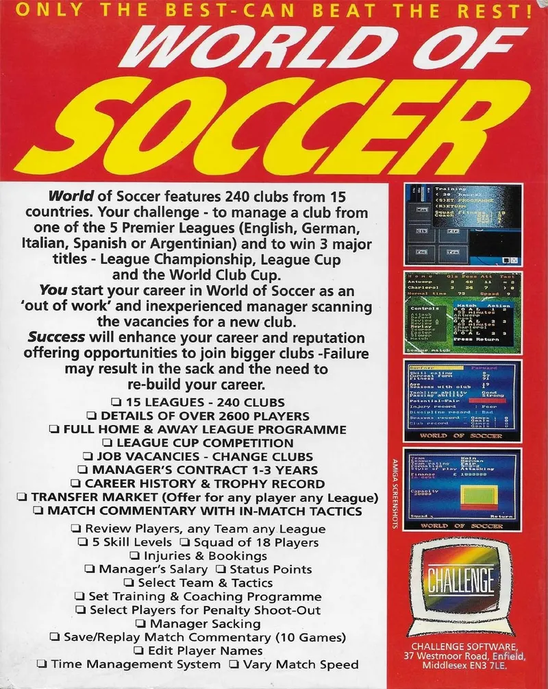 World of Soccer box back