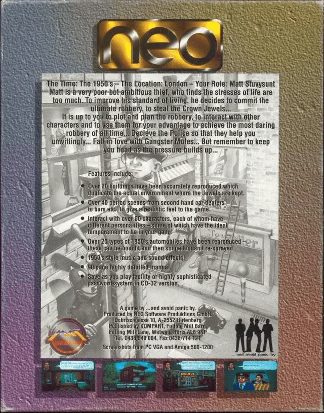 Clue box back