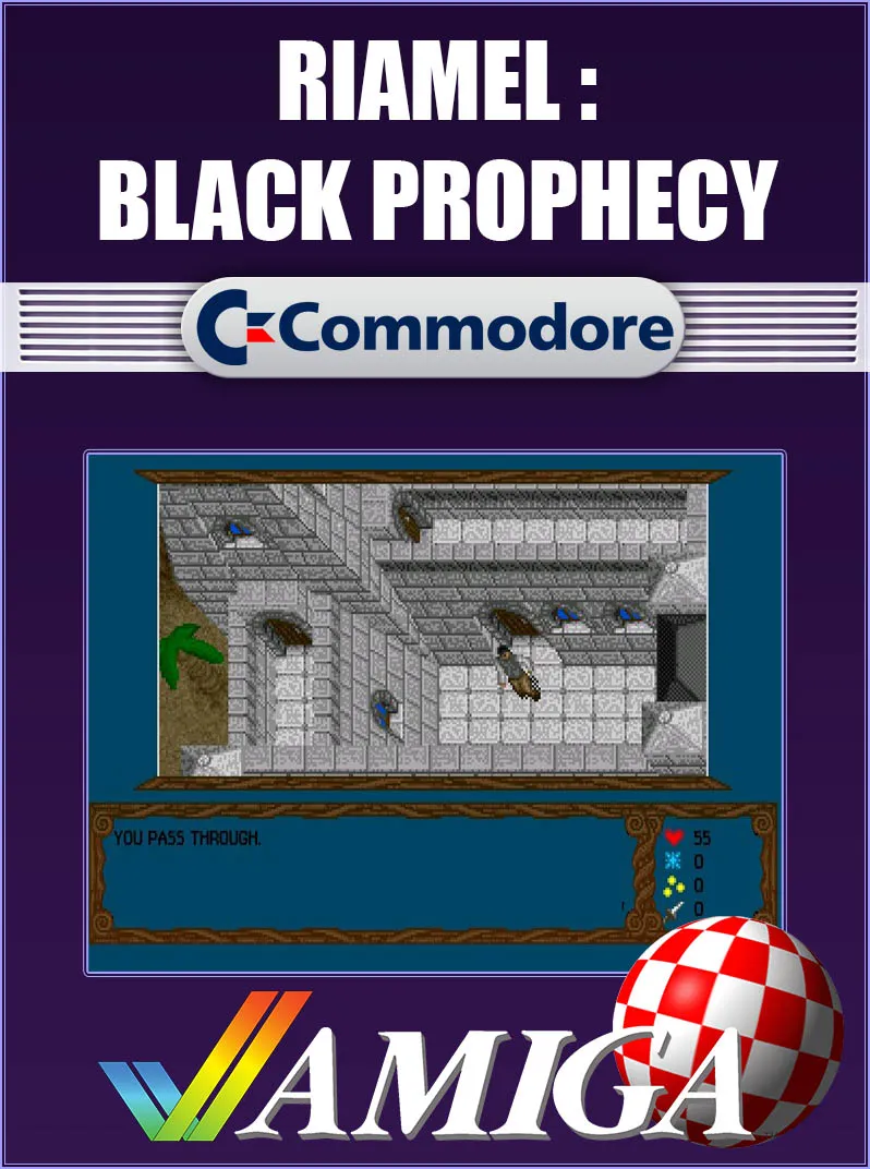 Riamel: Black Prophecy box art