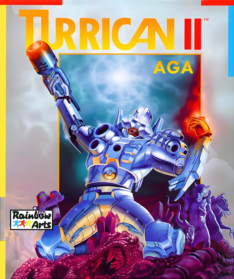 Turrican II AGA box art