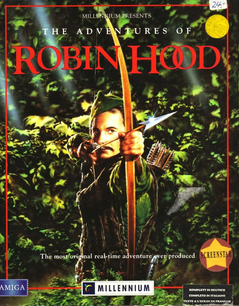 The Adventures of Robin Hood box art