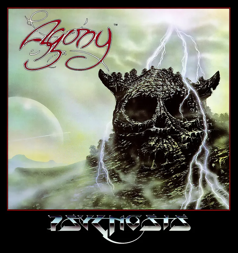 Agony cover art for Commodore Amiga