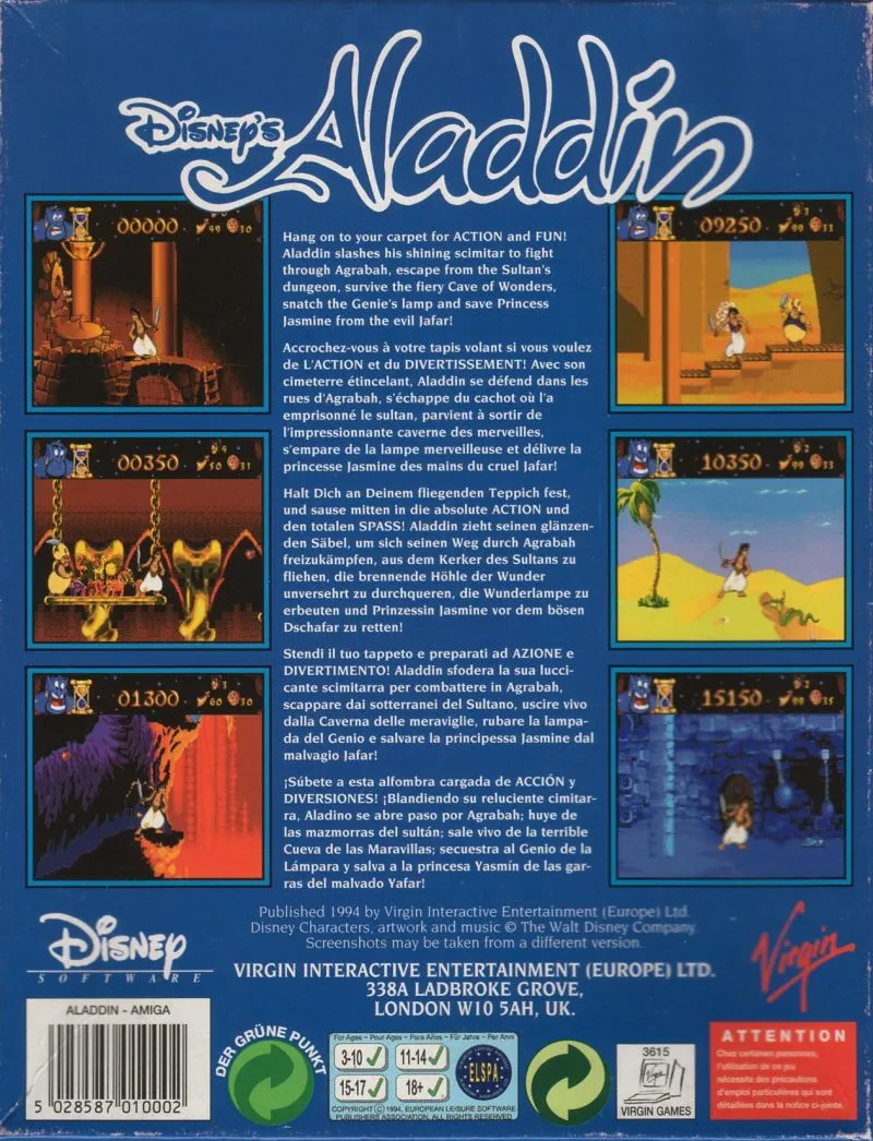 Aladdin box back