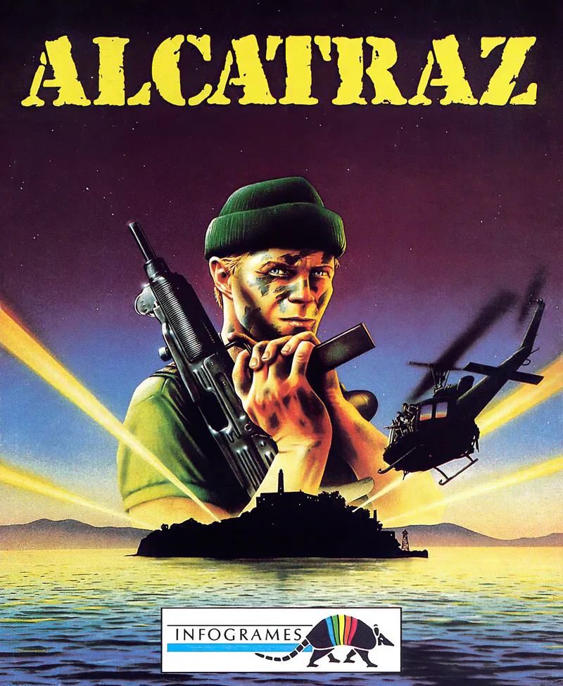 Alcatraz cover art for Commodore Amiga