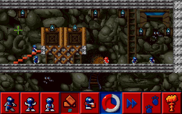 Backdrop artwork for All New World of Lemmings