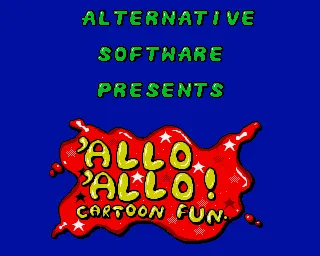 'Allo 'Allo! Cartoon Fun! screenshot