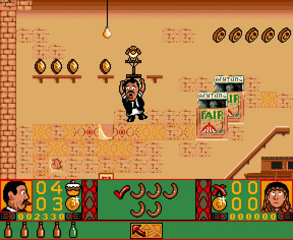 Backdrop artwork for 'Allo 'Allo! Cartoon Fun!