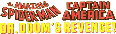The Amazing Spider-Man and Captain America in Dr. Doom's Revenge! logo