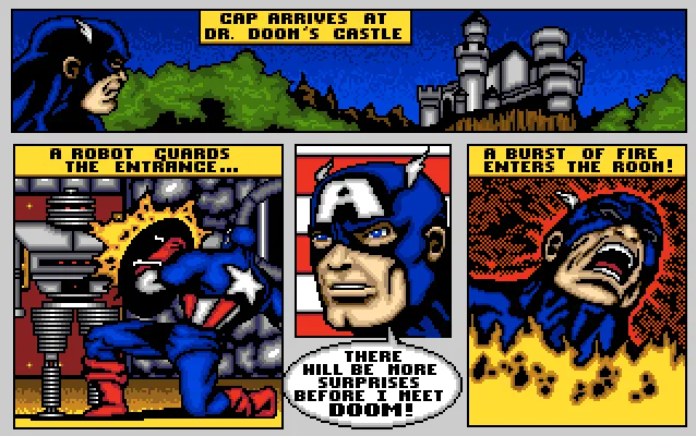 The Amazing Spider-Man and Captain America in Dr. Doom's Revenge! screenshot