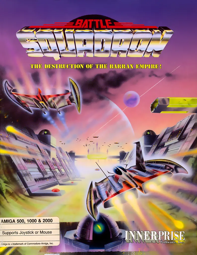 Battle Squadron: The Destruction of the Barrax Empire box art
