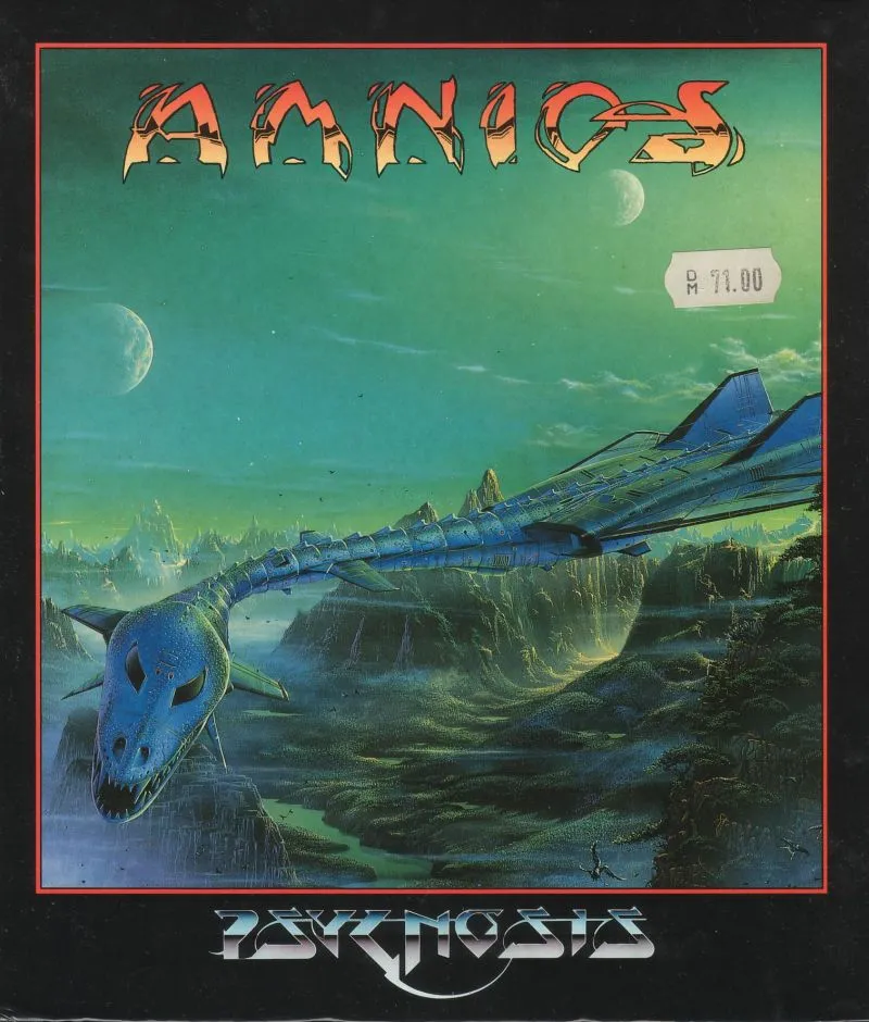 Amnios cover art for Commodore Amiga